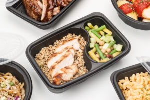 compartmented food containers