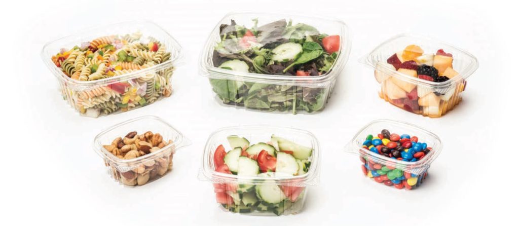 clear deli containers - APET