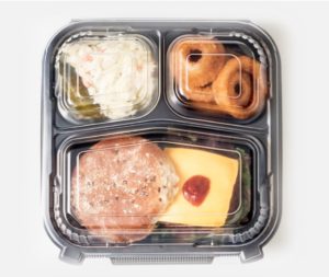 3 compartment ProView container