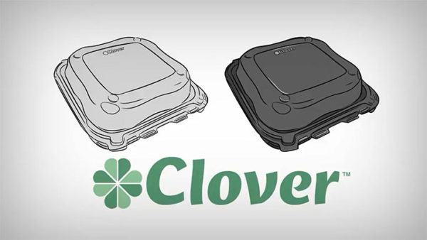 Clover containers - illustration