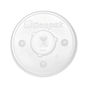 Translucent HIPS Lid for 24 oz. Cup