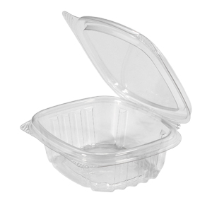 4 oz Clear Hinged Deli Container @400 pieces – Bakers Authority