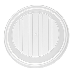 Translucent HIPS Dome Lid for 12 oz. 16 oz. 20 oz. 24 oz. & 32 oz. Econo Rolled Rim Container
