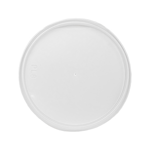 Translucent HIPS Lid for 8 oz. & 10 oz. Econo Rolled Rim Container