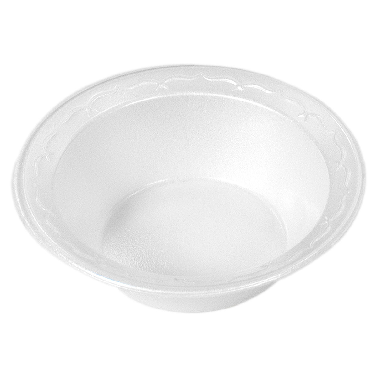 White 12 oz. Round Bowl