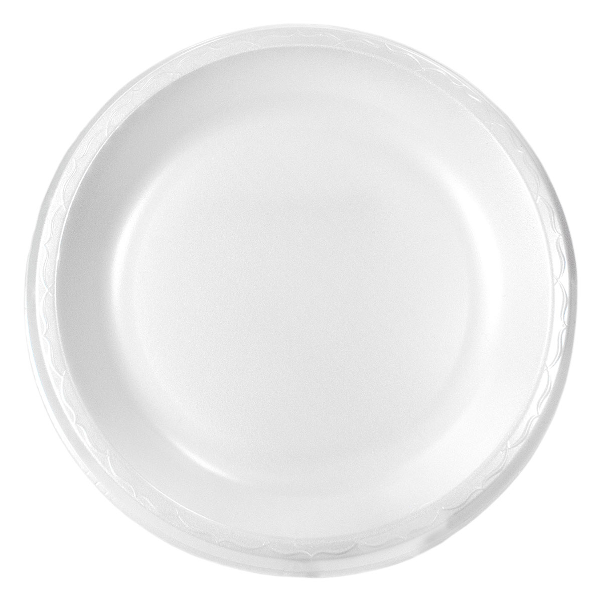 White 10.25" Round Plate