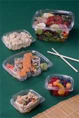 clear hinged deli containers