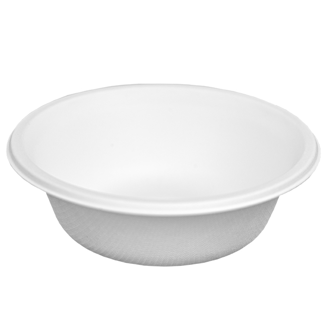 Natural White 12 oz. Round Bowl NO ADDED PFAS