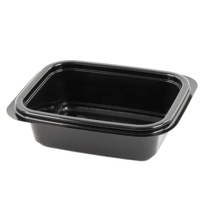 Black 12 oz. Rectangle Container