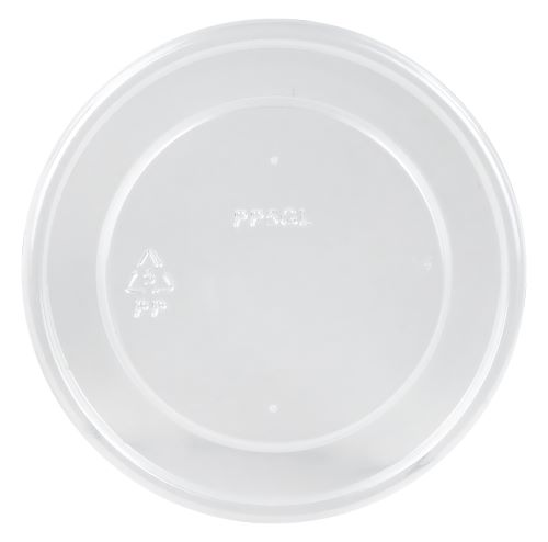 Clear PP Lid for 4 oz. & 5 oz. Rolled Rim Container
