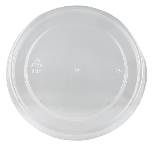 Clear PP Lid for 8 oz. & 10 oz. Econo Rolled Rim Container