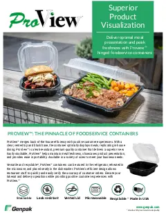 ProView close off container brochure